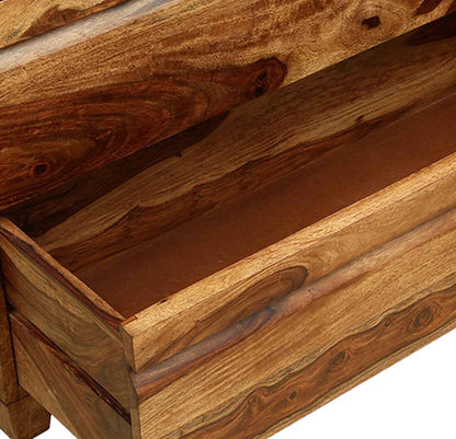 Classic 3-Drawer Wooden Chest / Timeless Storage Solution/Home Decor