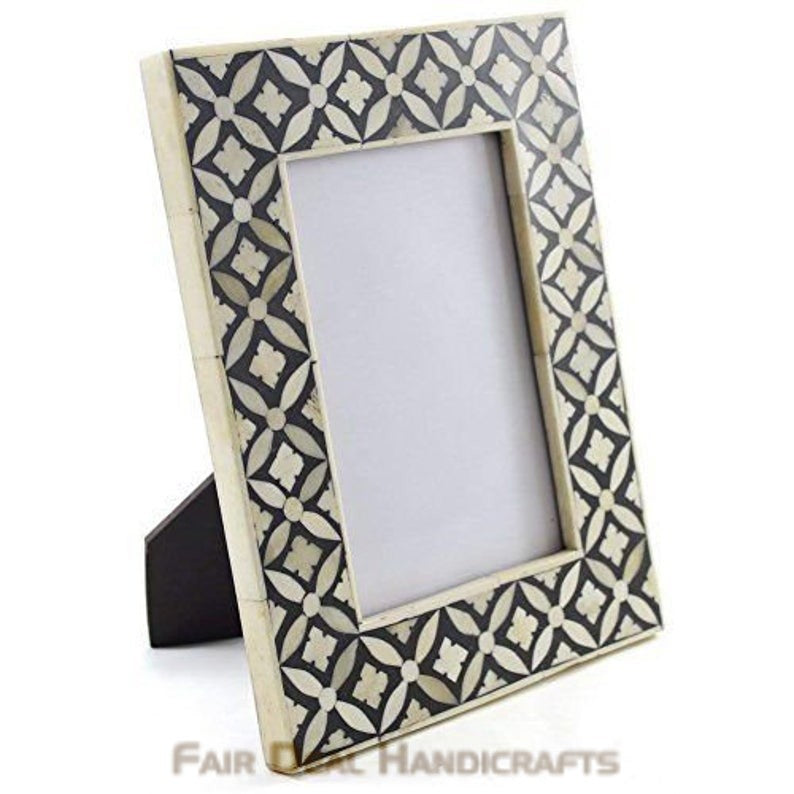 Personalized photo frame, handmade bone inlay photo frame, perfect gift ideas