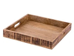 Handmade Customized Wooden Rectangle Serving Tray