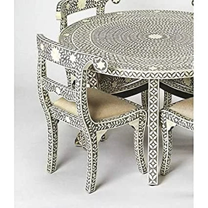 Grey Bone Inlay Dining