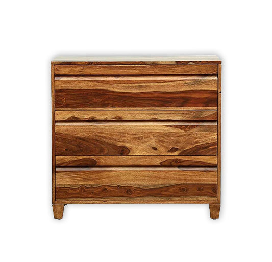 Classic 3-Drawer Wooden Chest / Timeless Storage Solution/Home Decor