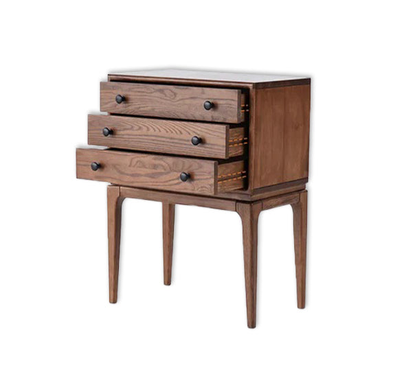 Classic 3-Drawer Wooden Chest / Timeless Storage Solution/Home Decor