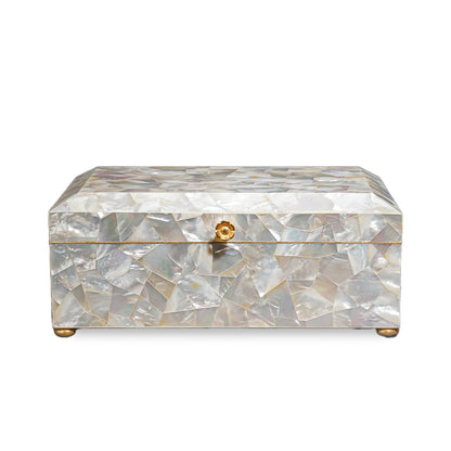 Handmade Mother Of Pearl Jewelry Box