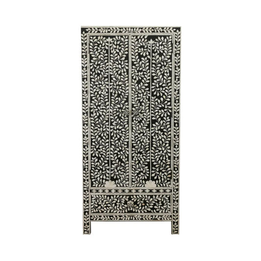 Personalized Handmade Bone Inlay Antique Floral Wardrobes Best For Home